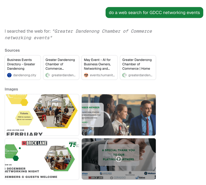 Live Web Search