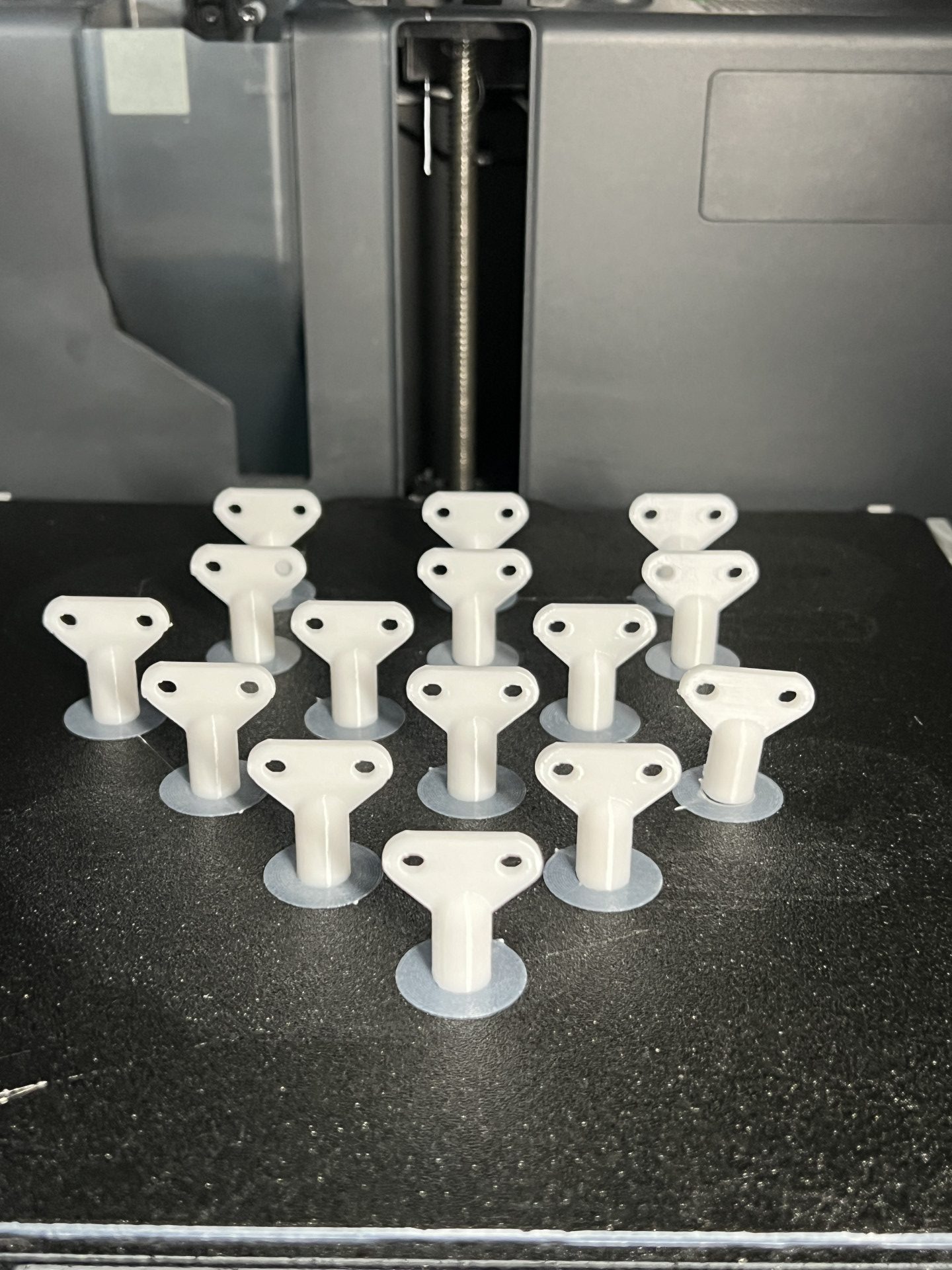 Radiator keys printed in white PETG 0.2mm @ 0.2mm resolution
